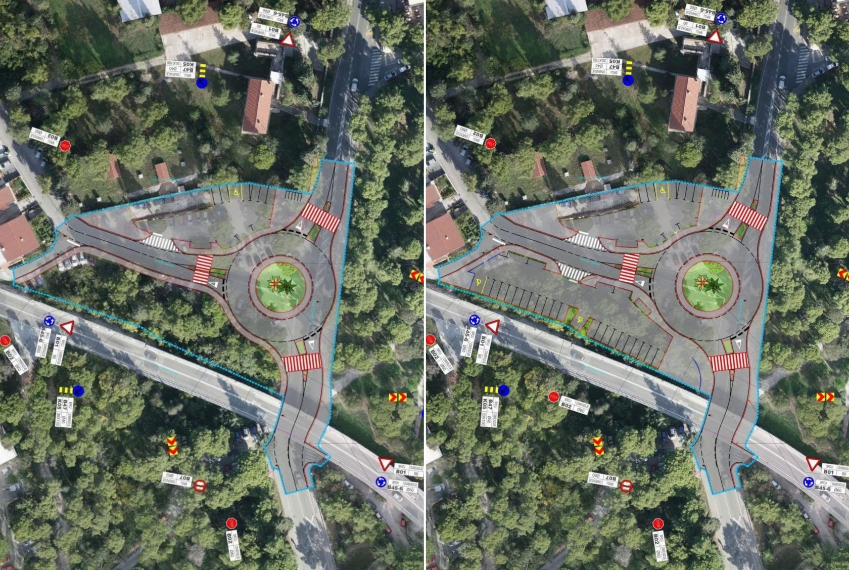Predstavljanje varijanti rekonstrukcije raskrižja na Šubićevcu